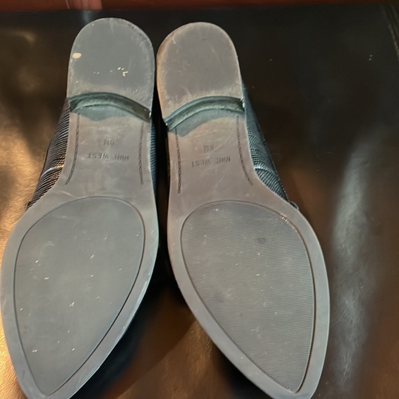 Nine West black loafers size 8 - Picture 2 of 4